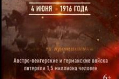 4 июня 1916 г. Брусиловский прорыв 